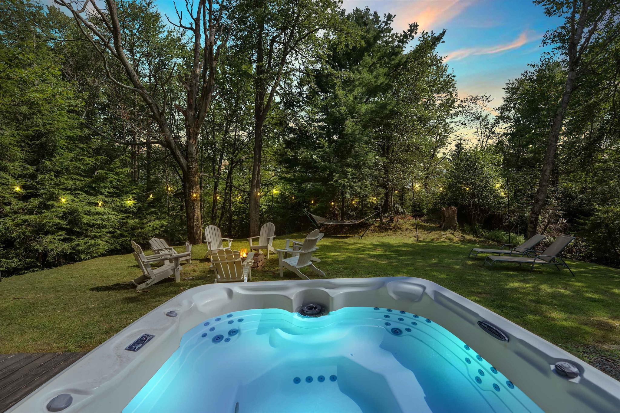 Spacious Pocono Estate on 2 Acres with Hot Tub